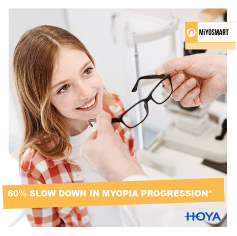 HOYA MiYOSMART lenses for myopia control